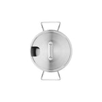 Tapa redonda de Acero con Acceso para Sous Vide de 24 cm - ZWILLING - Thumbnail 3