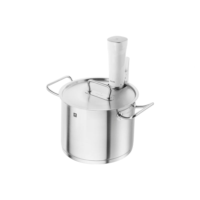 Tapa redonda de Acero con Acceso para Sous Vide de 24 cm - ZWILLING - Image 5