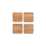 Set de 4 Posavasos de Bambú - TRUE BRANDS - Thumbnail 1
