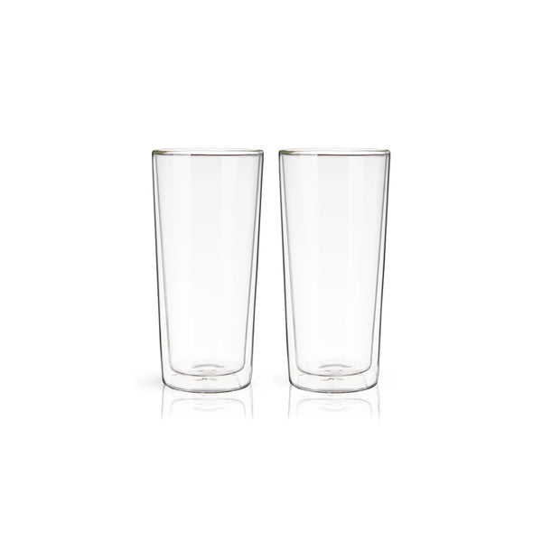 Set de 2 Vasos para Cerveza Doble Pared 470ml - TRUE BRANDS