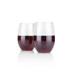 Set de 2 Vasos de Plastico para Vino 450ml - TRUE BRANDS - Thumbnail 2