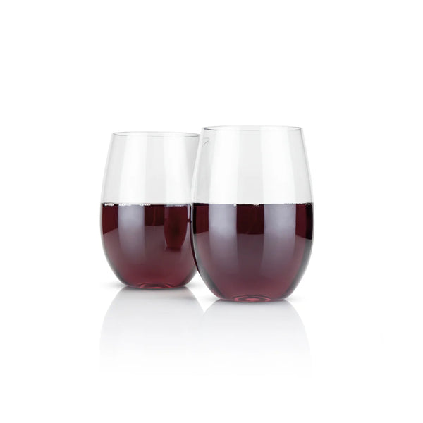 Set de 2 Vasos de Plastico para Vino 450ml - TRUE BRANDS - Secondary