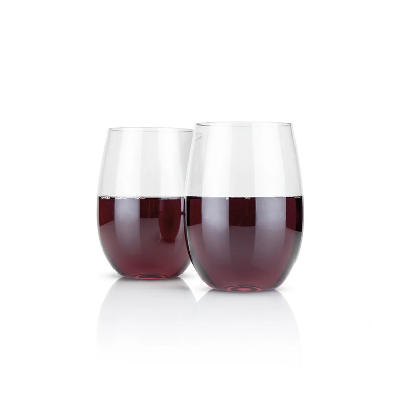 Set de 2 Vasos de Plastico para Vino 450ml - TRUE BRANDS - Image 2