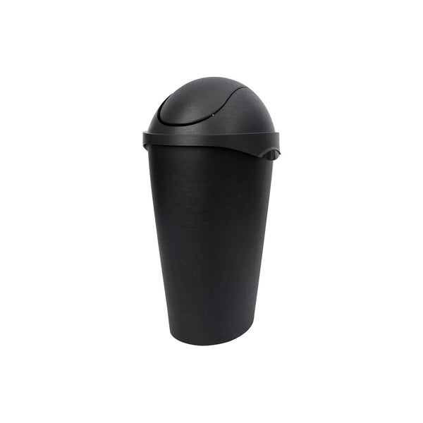 Tacho de Basura 45 Lts Color Negro Modelo Swinger - UMBRA