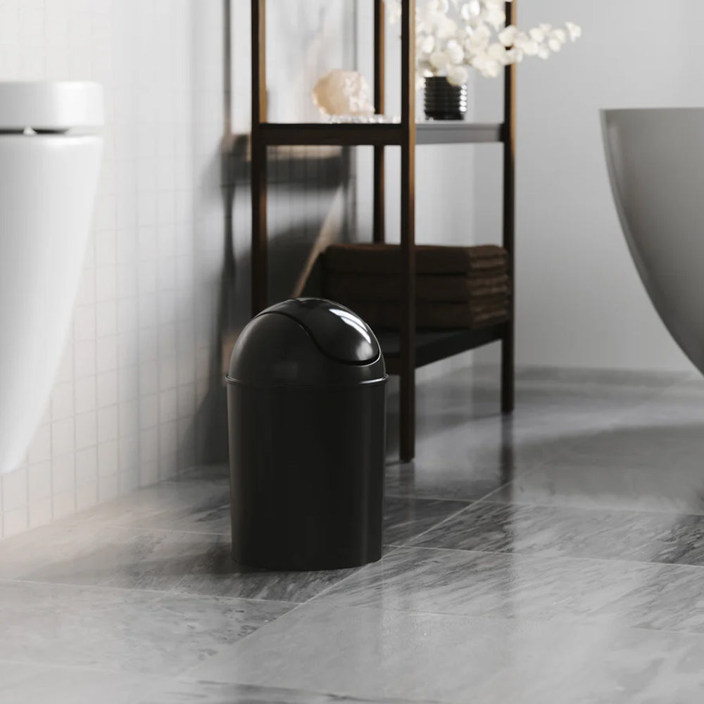 Mini Tacho de Basura 5 Lts Color Negro - UMBRA - Gallery 4