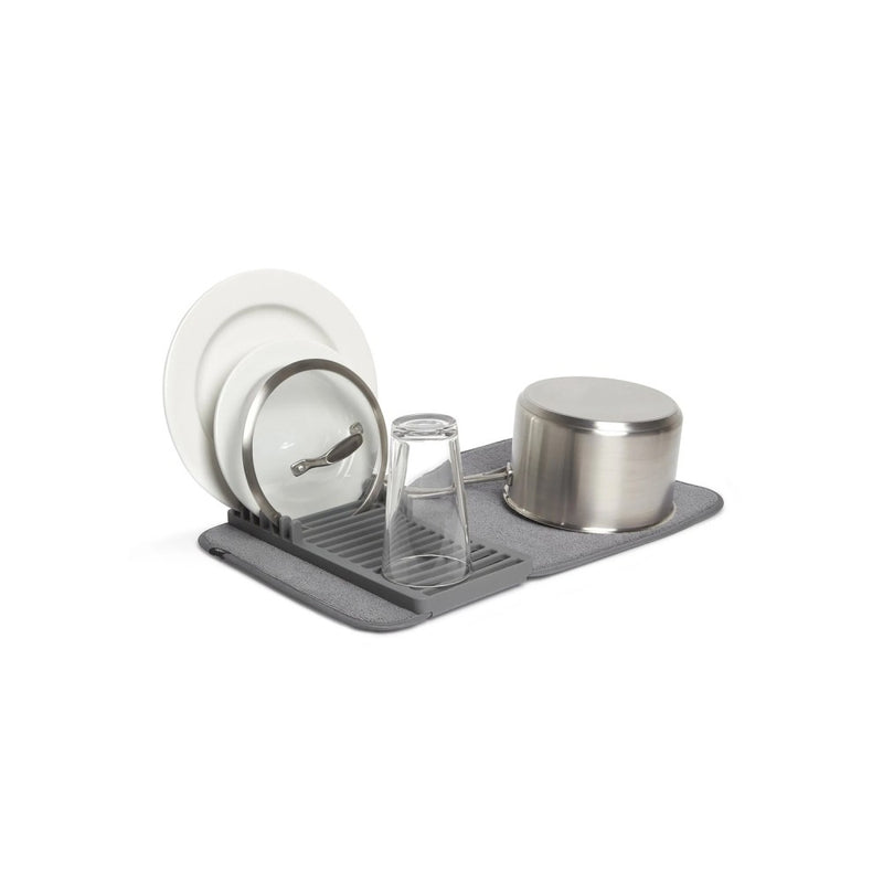Mini Rack para Escurrir con Tapete Color Gris Modelo UDry Mini - UMBRA - Image 2