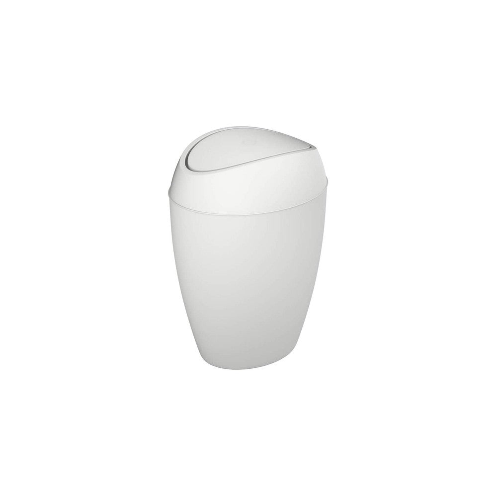 Tacho de Basura 9 Lts Color Blanco Modelo Twirla - UMBRA - Gallery 1