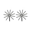 Set de 2 Salvamanteles de Silicona Modelo Fanfare Color Negro - UMBRA