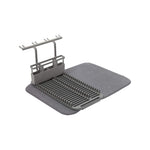 Rack Grande para Escurrir con Tapete Color Gris Modelo UDry - UMBRA - Thumbnail 1