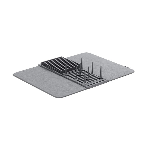 Rack para Escurrir con Clavijas con Tapete Color Gris Modelo UDry - UMBRA