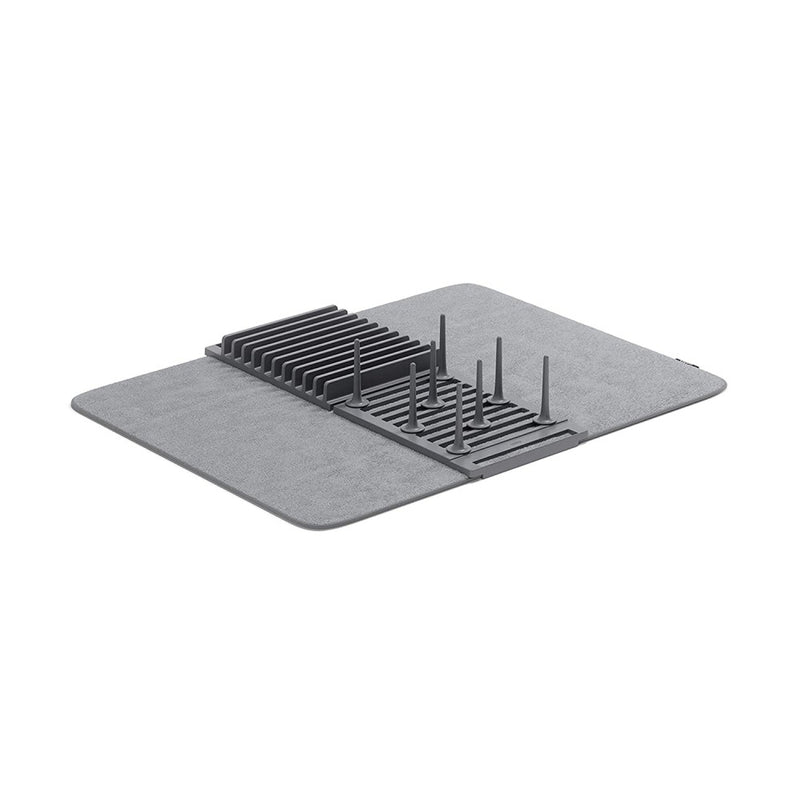 Rack para Escurrir con Clavijas con Tapete Color Gris Modelo UDry - UMBRA - Image 1