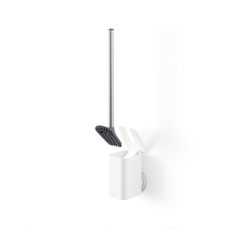 Soporte Adhesivo Blanco para Cepillo de Baño - UMBRA - Image 1