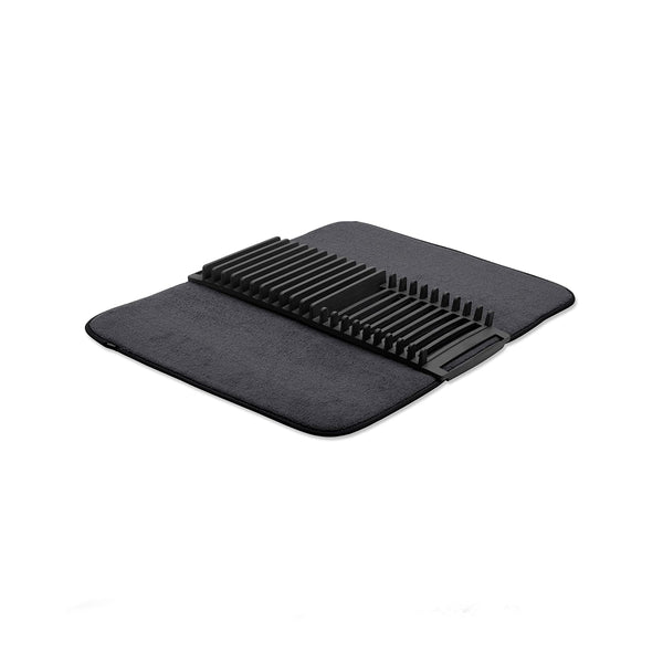 Rack para Escurrir con Tapete Color Negro Modelo Udry - UMBRA