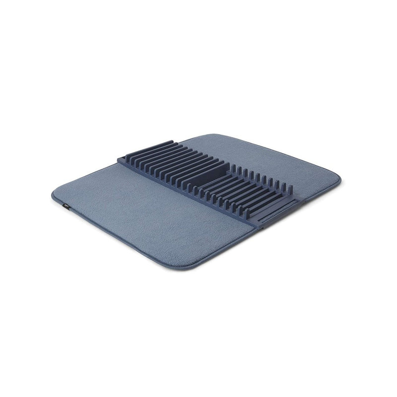 Rack para Escurrir con Tapete Color Azul Modelo UDry - UMBRA - Image 1