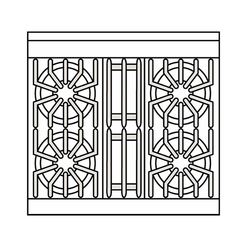 Cocina Dual Serie 5 de 30”- 36"- 48" o 76 - 91.5 - 122 cm - VIKING - Image 2