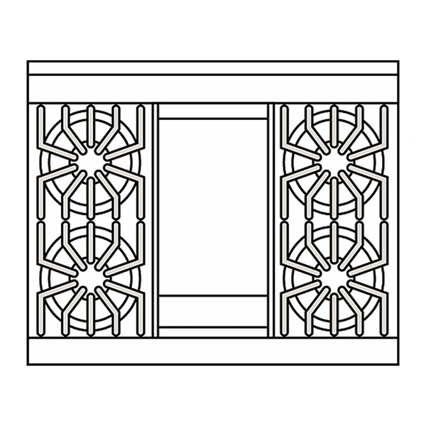 Cocina Dual Serie 5 con Plancha de 36”- 48" o 91.5 -122 cm - VIKING - Secondary