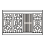 Cocina Dual Serie 7 con Plancha de 36”- 48" o 91.5 - 122 cm - VIKING - Thumbnail 4