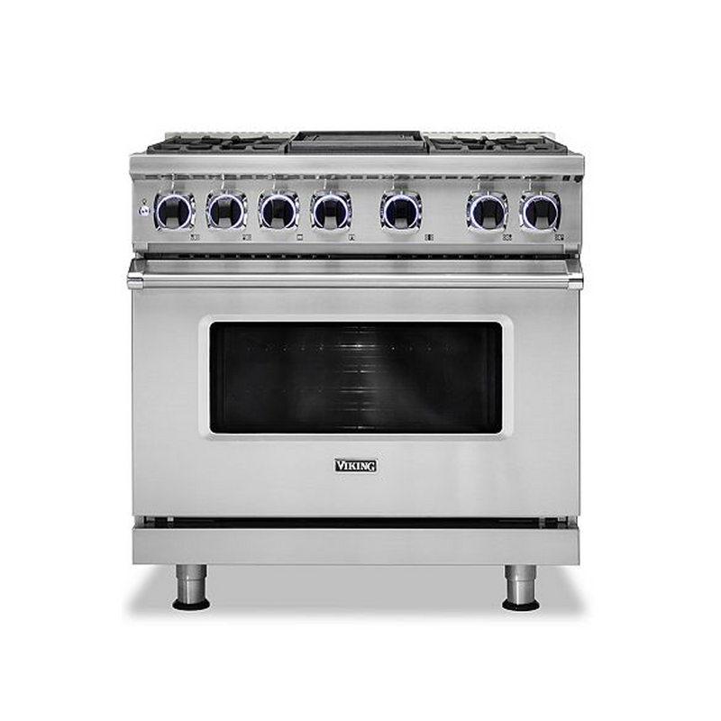 Cocina Dual Serie 7 con Plancha de 36”- 48" o 91.5 - 122 cm - VIKING - Image 1