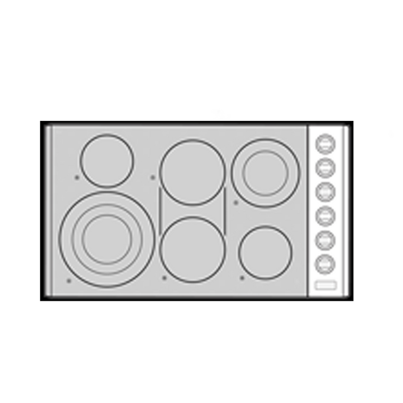 Cooktop Eléctrico Serie 5 de 30”- 36" o 76.2 - 91.5 cm - VIKING - Image 4