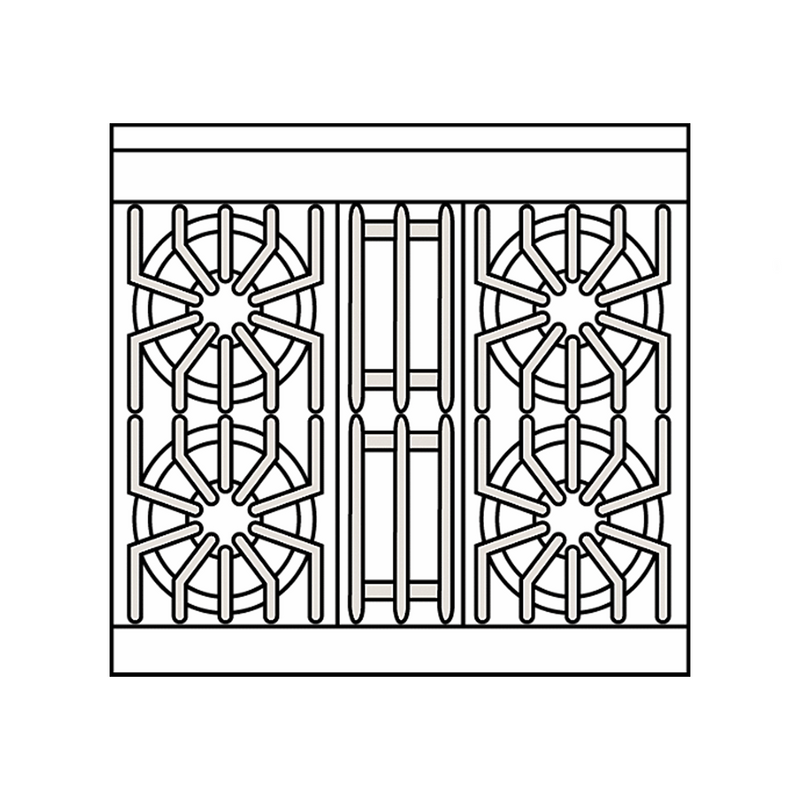 Cocina todo a Gas Serie 5 de 30”- 36"- 48" o 76 - 91.5 -122 cm - VIKING - Image 2