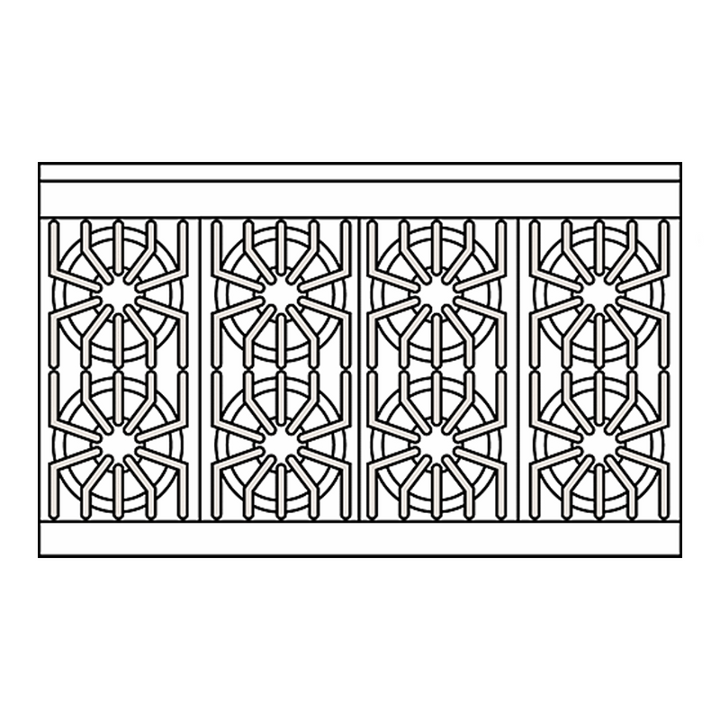Cocina todo a Gas Serie 5 de 30”- 36"- 48" o 76 - 91.5 -122 cm - VIKING - Image 9