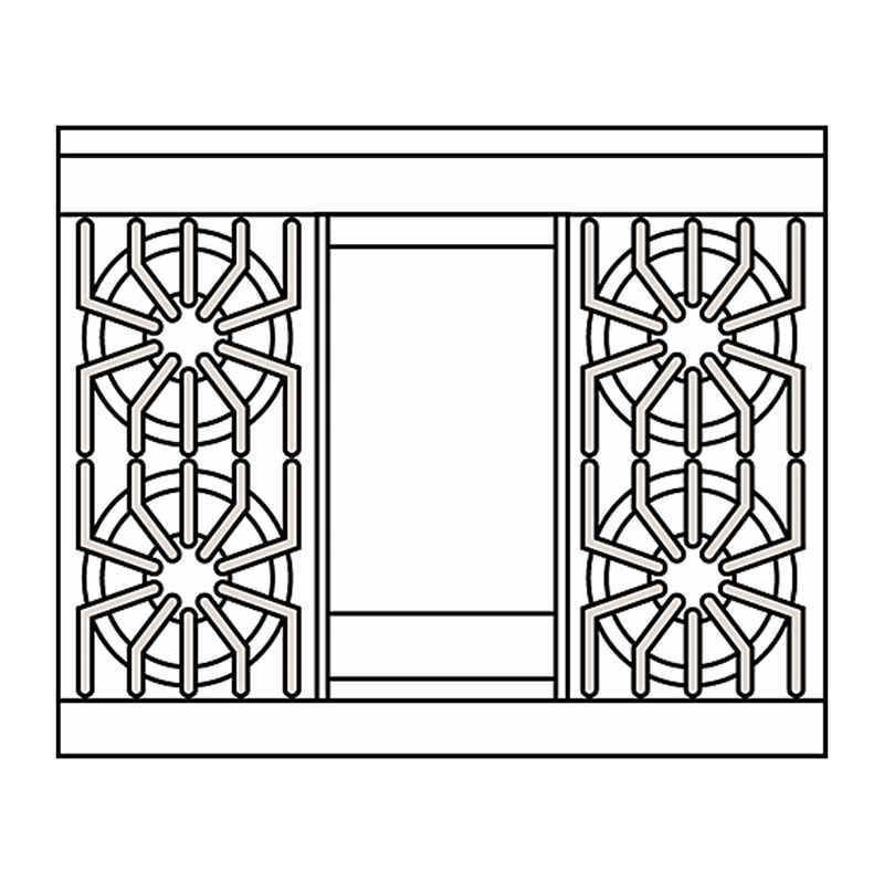 Cocina todo a Gas Serie 5 con plancha de 36” - 48" o 91.5 - 122 cm - VIKING - Image 2