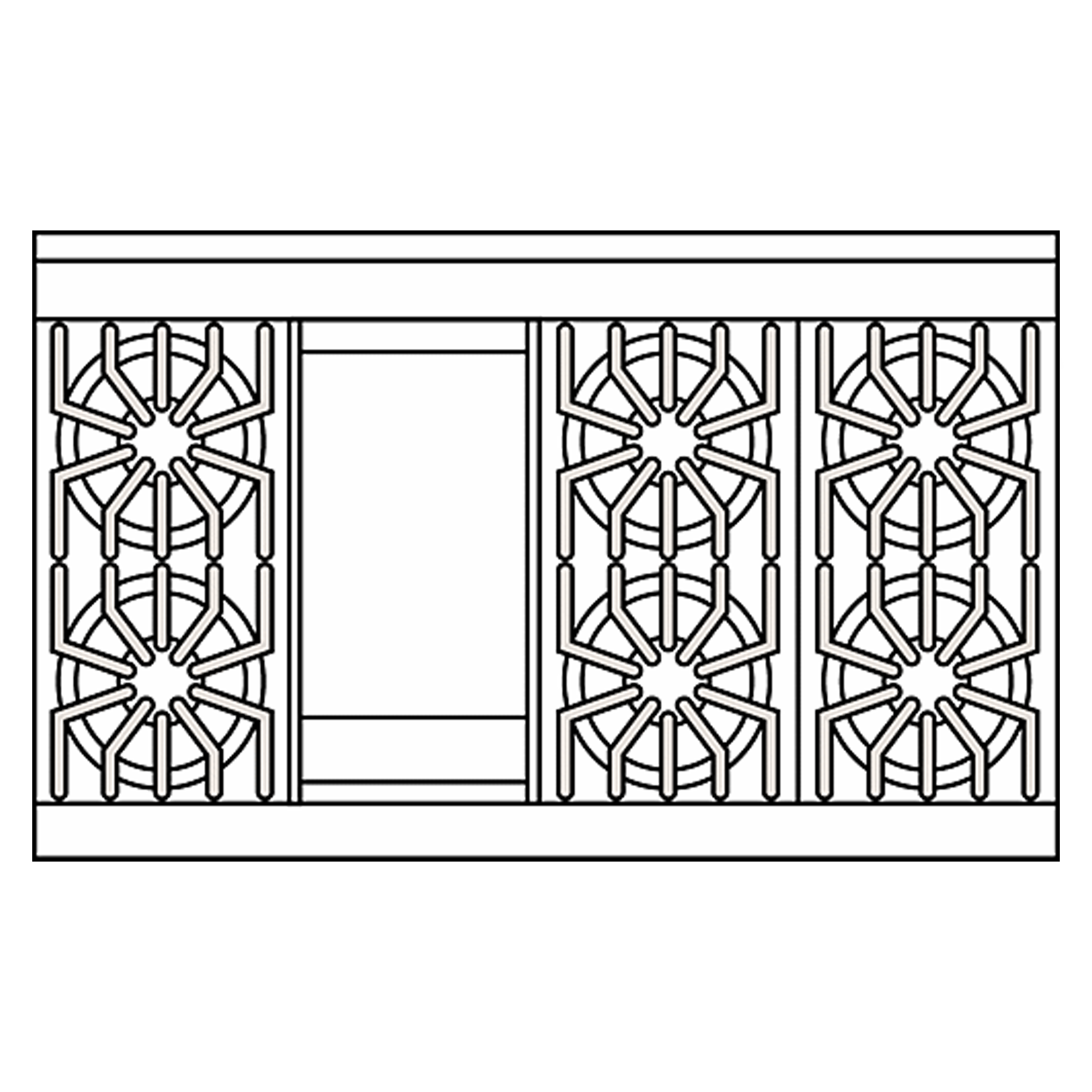 Cocina todo a Gas Serie 5 con plancha de 36” - 48" o 91.5 - 122 cm - VIKING - Gallery 4