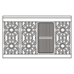 Cocina Todo a Gas Serie 7 con Plancha de 36”- 48" o 91.5 - 122 cm - VIKING - Thumbnail 4