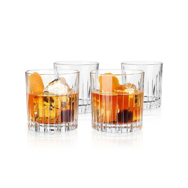 Set de 4 Vasos de Cristal Para Whisky 270ml Milo - VISKI - Secondary