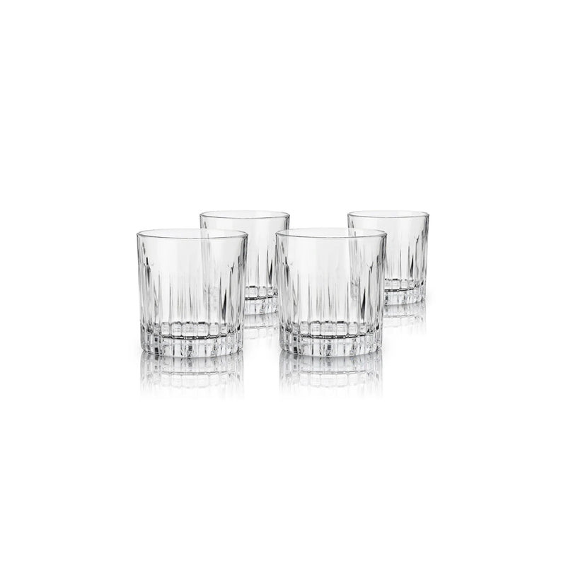 Set de 4 Vasos de Cristal Para Whisky 270ml Milo - VISKI - Image 1