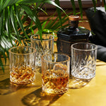 Set de 4 Vasos de Cristal para Whisky 270ml Admiral - VISKI - Thumbnail 3
