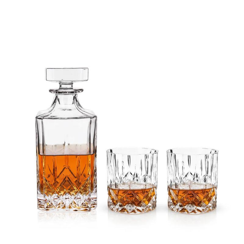 Set de Garrafa 900ml y 2 Vasos para Whisky 270ml Admiral - VISKI - Image 2