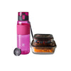 PACK GUSTO: Botella Rosado de Tritan de 680 ML + Táper Rectangular de Vidrio de 600 ml y 1.4 Lts – ZWILLING