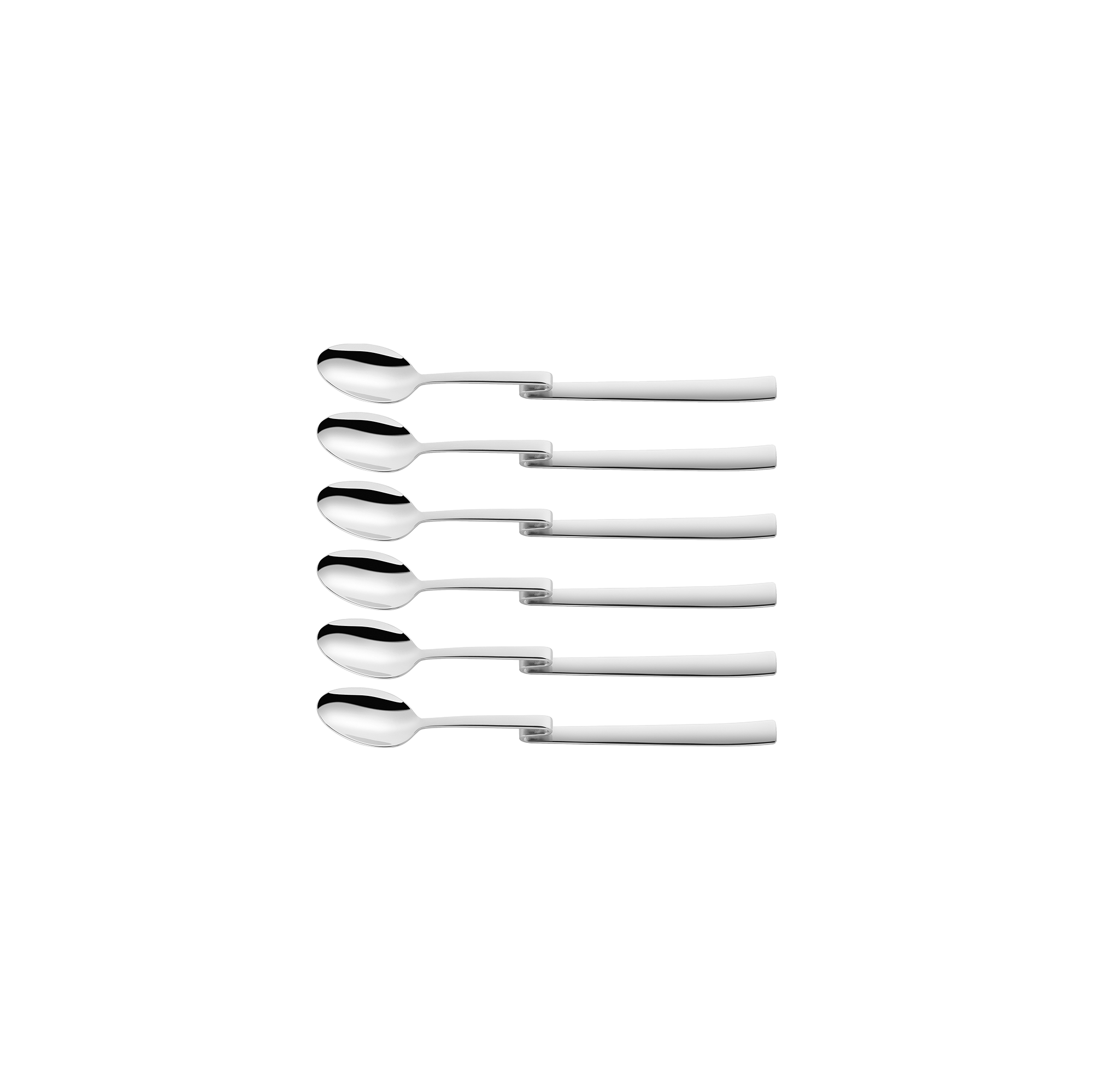 Set de 6 Cucharas para Latte Macchiato de Acero Inoxidable de 21cm Modelo Dinner - ZWILLING - Gallery 1