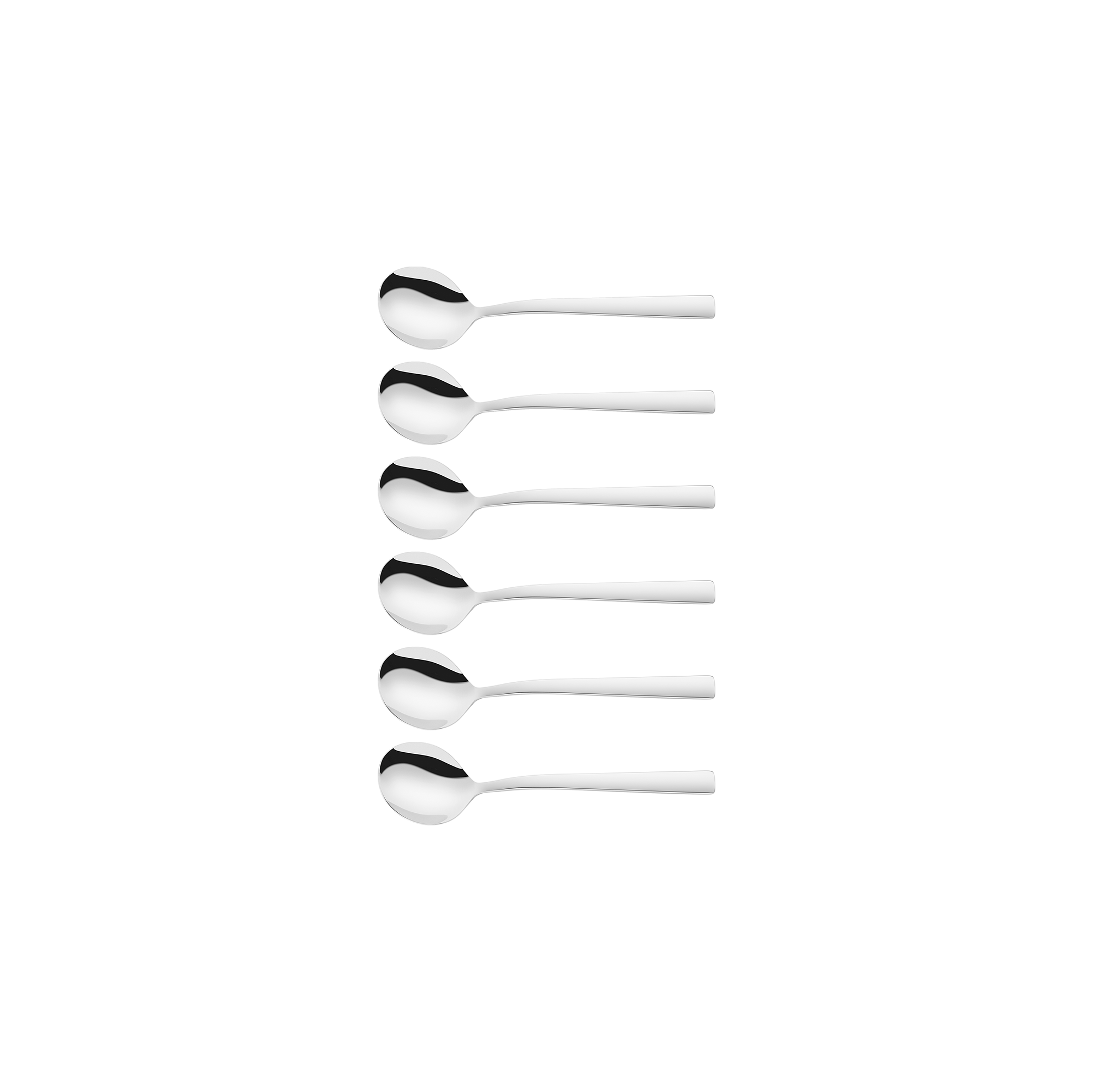 Set de 6 Cucharas para Sopa/Crema de Acero Inoxidable 17cm Modelo Dinner - ZWILLING - Gallery 1