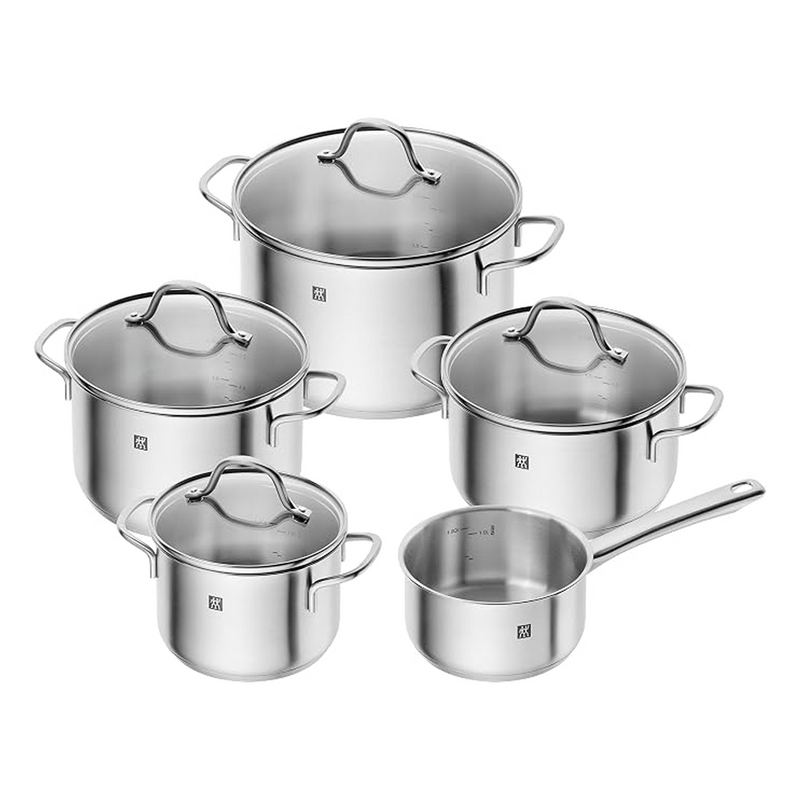 Set de Ollas de 5 Pzs de Acero Inoxidable Modelo Flow - ZWILLING - Image 1