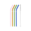 Set de 4 Sorbetes Curvos de Vidrio 23cm con Cepillo Modelo Sorrento - ZWILLING