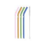 Set de 4 Sorbetes Curvos de Vidrio 23cm con Cepillo Modelo Sorrento - ZWILLING - Thumbnail 1