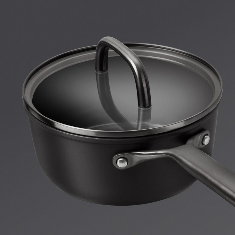Cacerola con Tapa Antiadherente Cerámico Ceraforce Titanium Aluminio 18cm Color Negro Modelo Milano - ZWILLING - Image 3