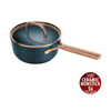 Cacerola con Tapa Antiadherente Cerámico Ceraforce Titanium Aluminio 18cm Color Azul Modelo Milano - ZWILLING