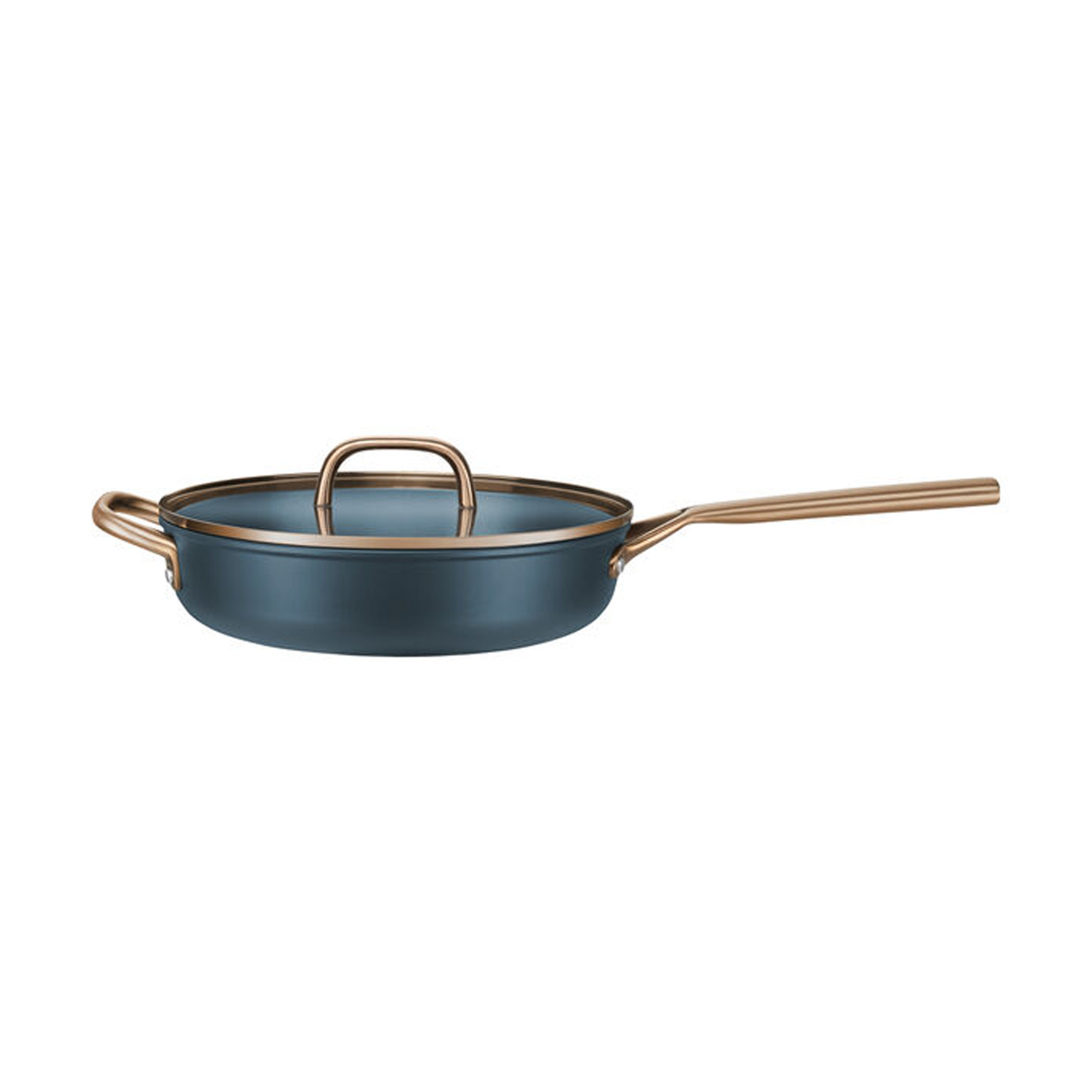 Sartén con Tapa Antiadherente Cerámico Ceraforce Titanium Aluminio 28cm Color Azul Modelo Milano - ZWILLING - Gallery 3