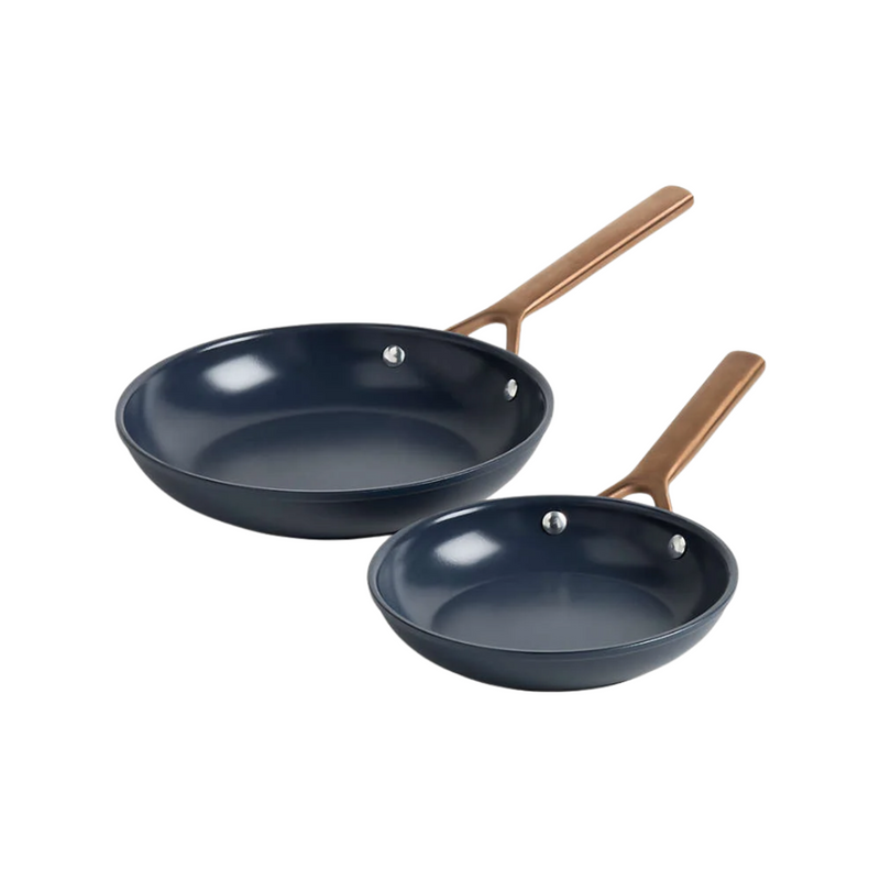 Set de 2 Sarten Antiadherente Cerámico Ceraforce Titanium Aluminio 24 y 28cm Color Azul Modelo Milano - ZWILLING - Image 1