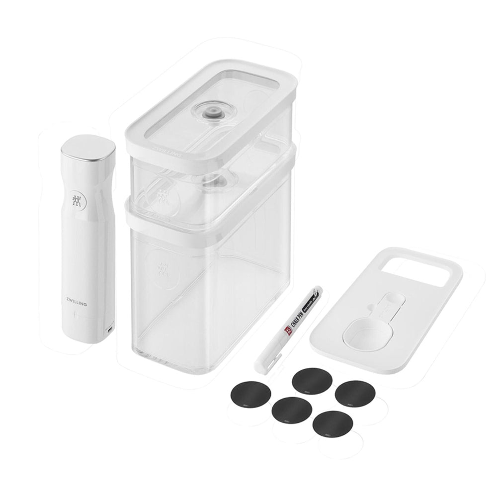 Set de 5 Pzs Cube para Envasado al Vacío de Plástico Color Blanco Modelo Fresh &amp; Save Cube - ZWILLING - Gallery 1