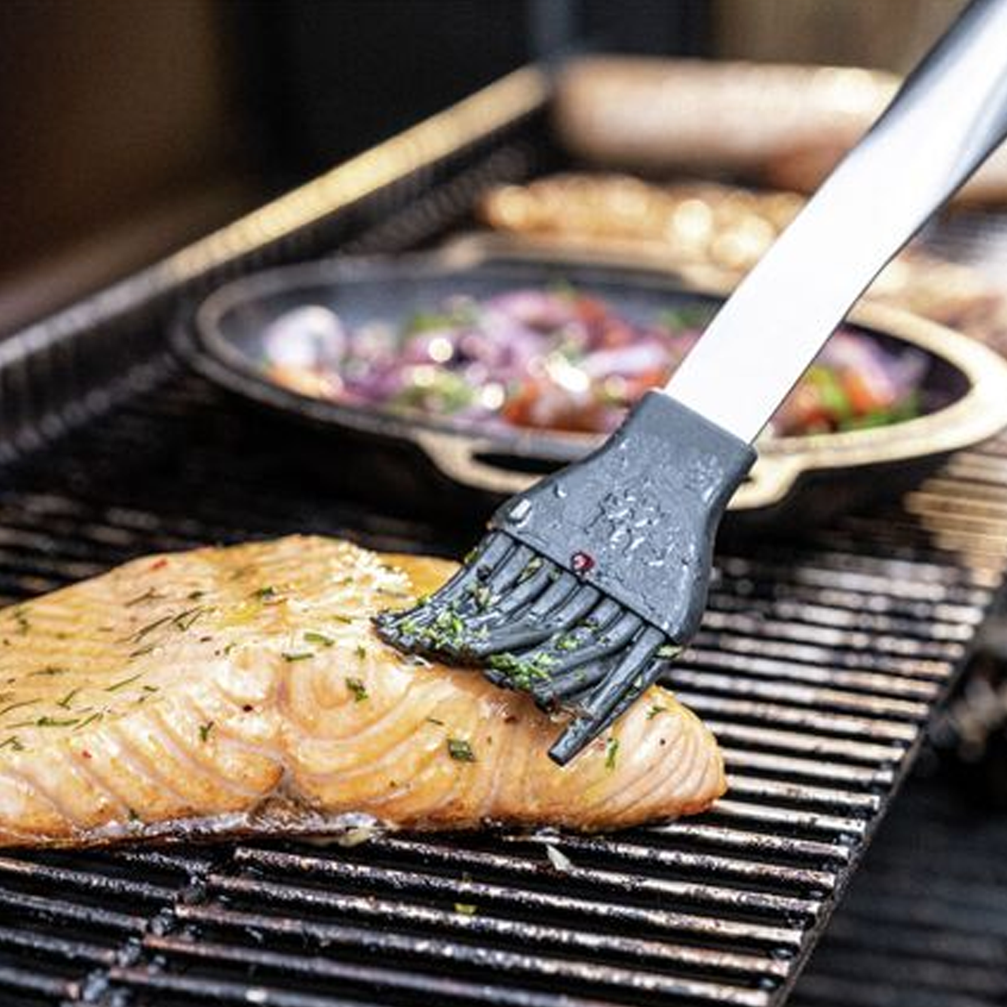 Pincel para Parrilla 40 cm de Silicona y Acero Inoxidable Modelo BBQ+ - ZWILLING - Gallery 4