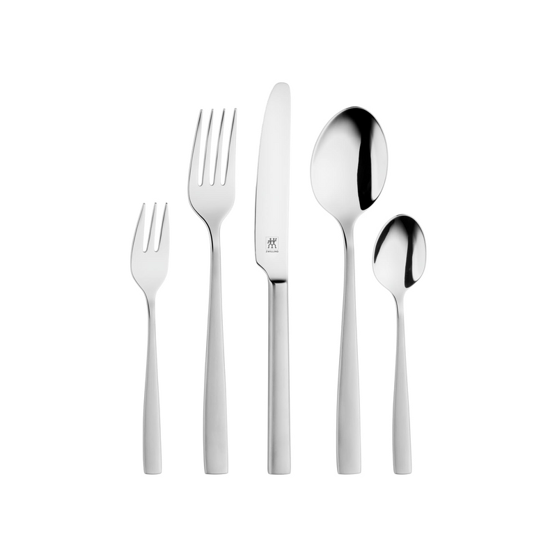 Set de 60 Pzs de Cubiertos de Acero Inoxidable Mate Pulido Modelo Roseland - ZWILLING - Image 1