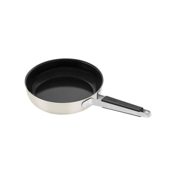 Sartén de Acero Inoxidable con Antiadherente de Cerámico Blanco Marfil 24cm Modelo Pure - ZWILLING