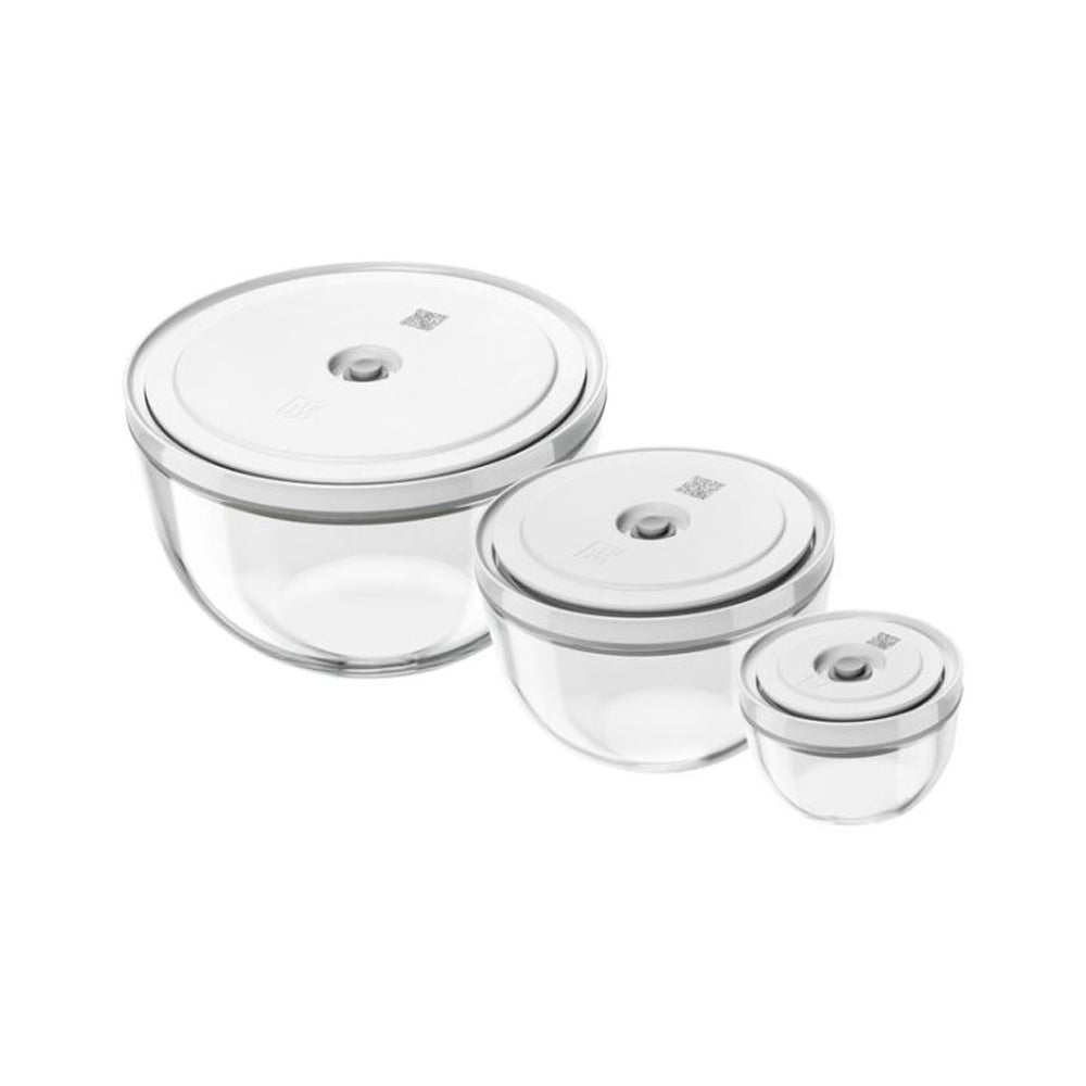 Set de 3 Bowls de Vidrio al Vacio S/M/L Fresh &amp; Save Bowls - ZWILLING - Gallery 1