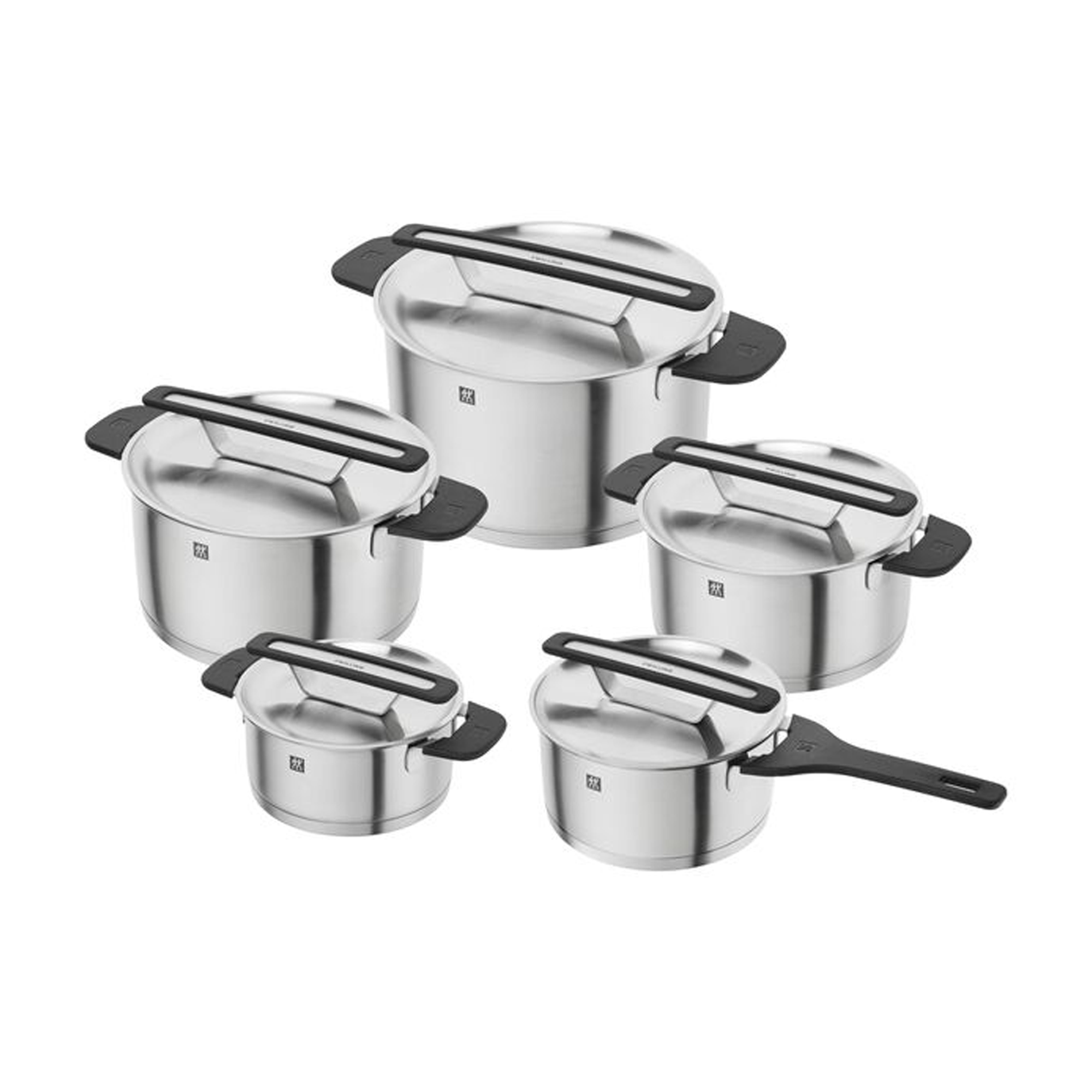 Set de Ollas de 5 Pzs de Acero Inoxidable Modelo More - ZWILLING - Gallery 1
