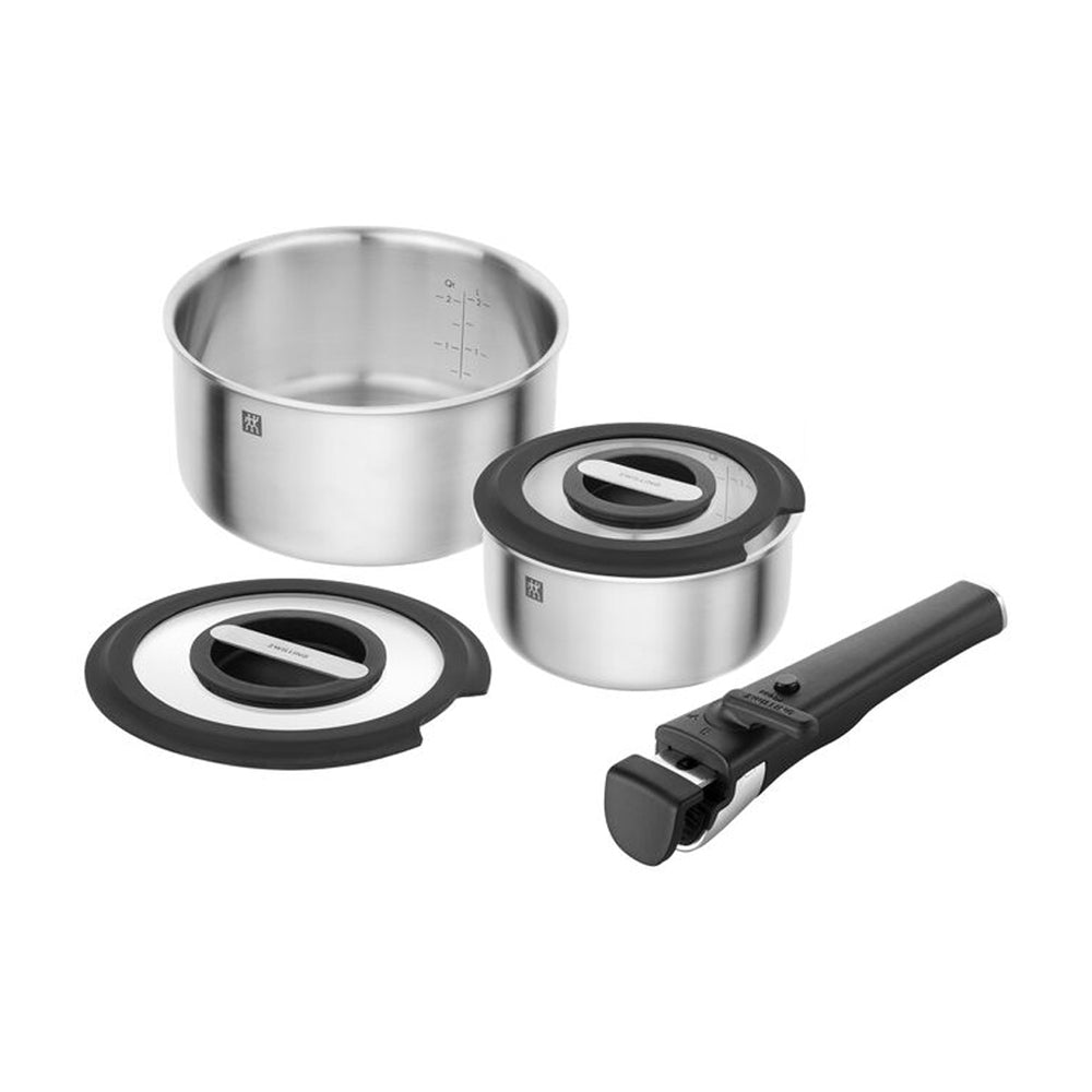 Set de Ollas 2 Pzs de Acero Inoxidable con Mango Removible Modelo Unlock - ZWILLING - Gallery 1