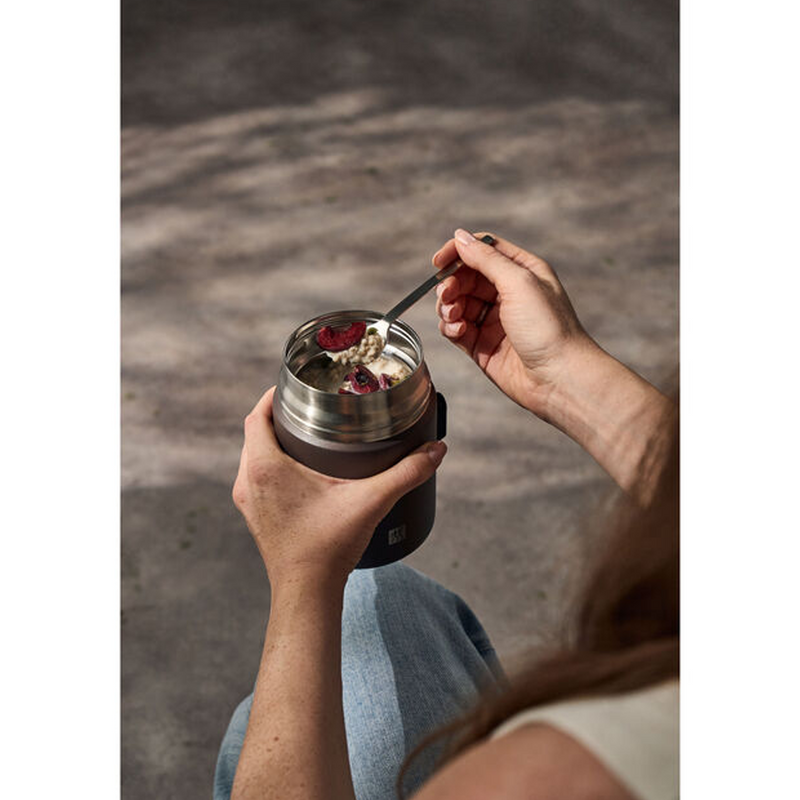 Termo Acero Inoxidable para Alimento 600ml Color Chocolate Modelo Thermo Plus - ZWILLING - Image 3